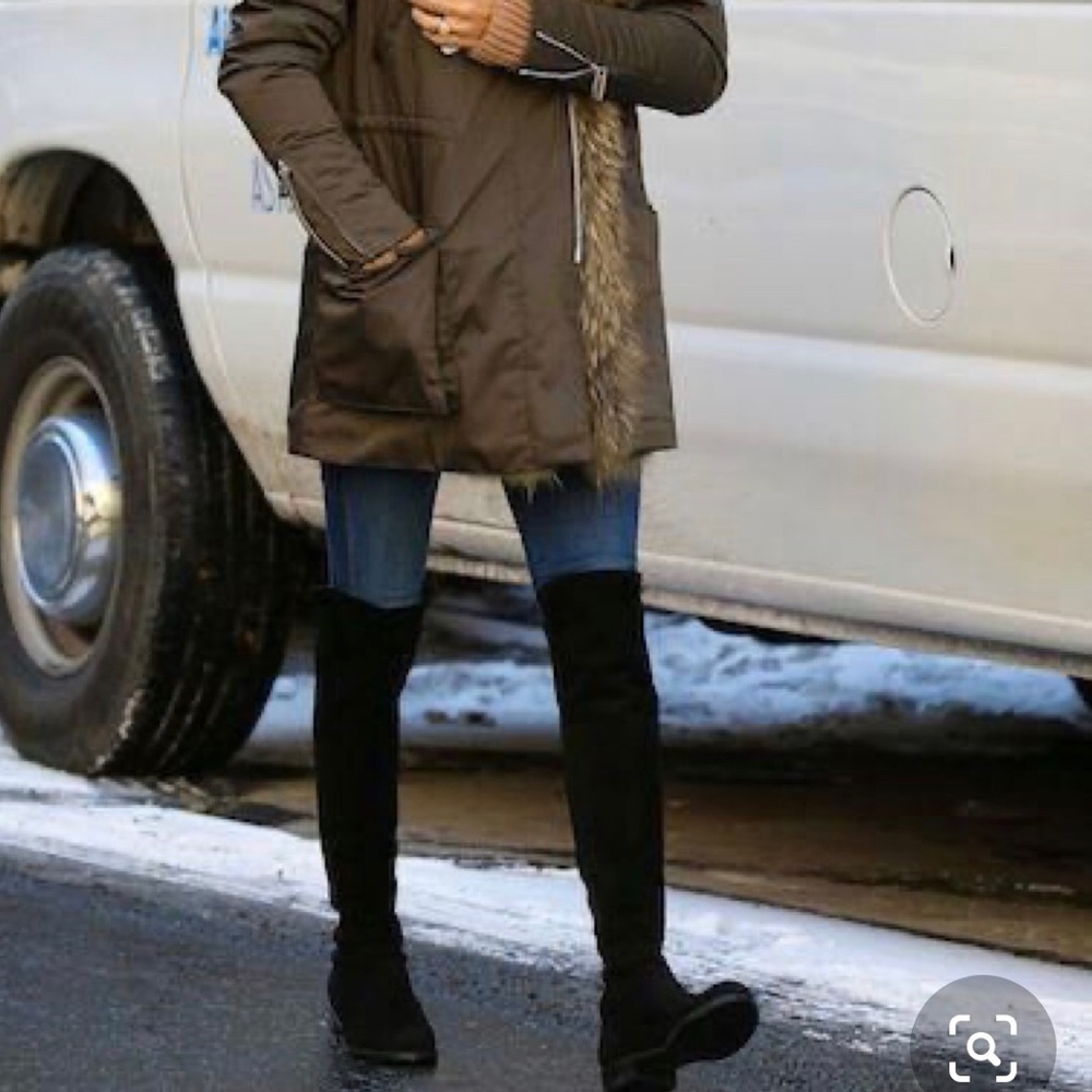 Stuart Weitzman 5050 suede over-the-knee boots